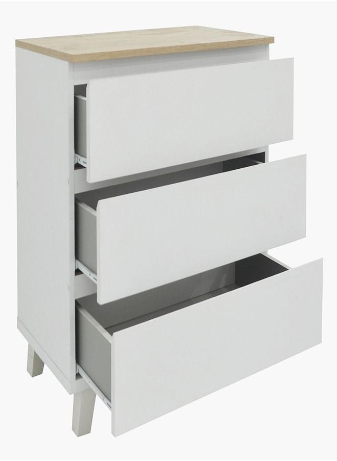Home Box Kulltorp Plus Chest Of 3-Drawers With Legs 40x74.1x70 cm  - Image 4