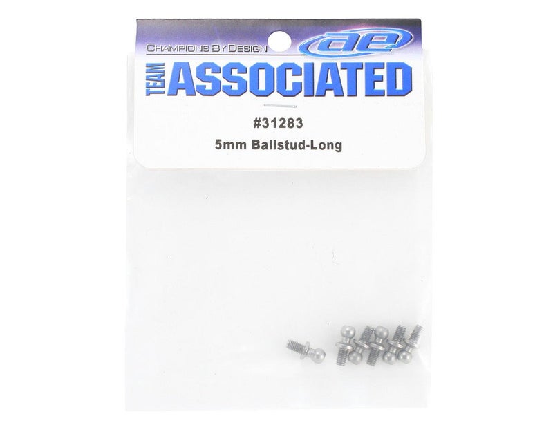 Team Associated 31283 FT Ball Stud Long TC5 Vehicle Part (6 Piece), 5mm - Image 2