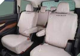 Subaru 2nd Row Captains Chairs Seat Covers for 20192026 Ascent F411SXC011 Genuine OEM - Image 4