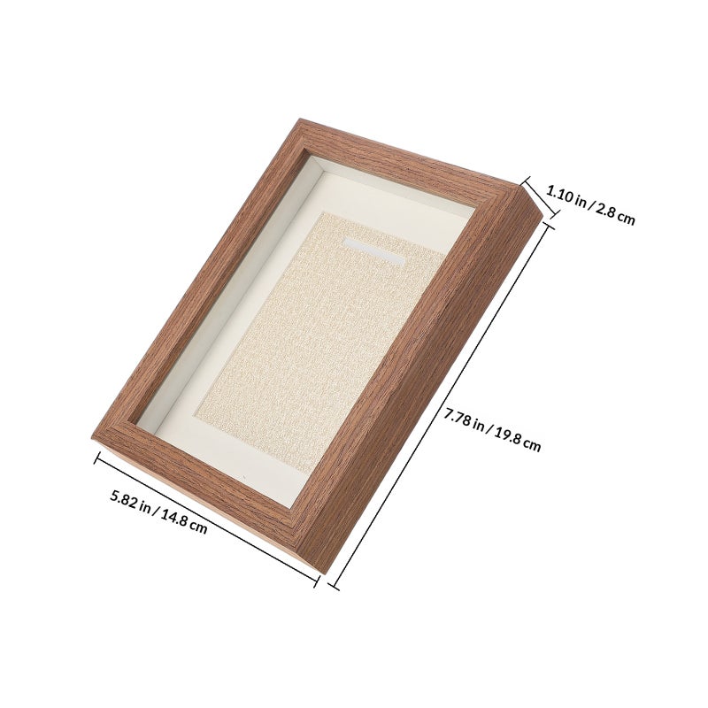 Badge Display Case, Durable Wood Material with Storage Box, Medal Organizer - Image 2