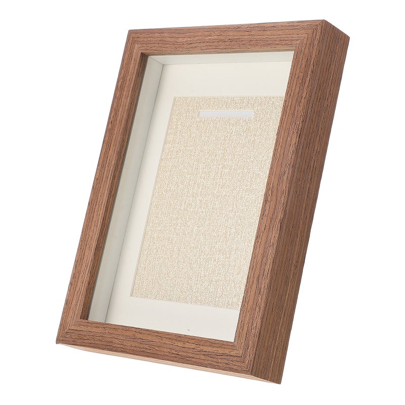 Badge Display Case, Durable Wood Material with Storage Box, Medal Organizer - Image 3