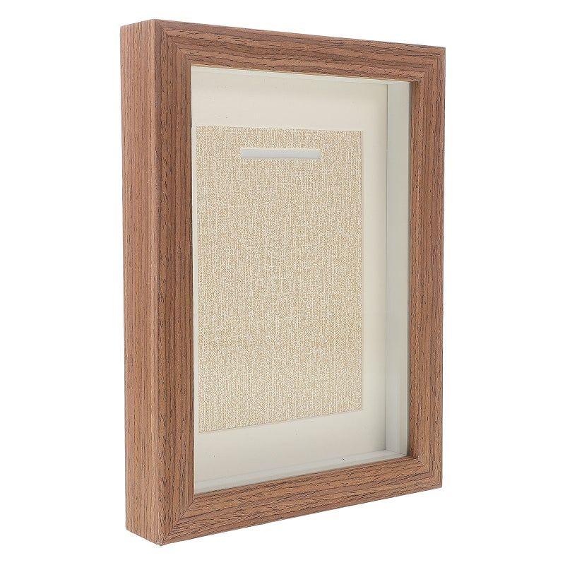 Badge Display Case, Durable Wood Material with Storage Box, Medal Organizer - Image 5