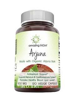 Arjuna (Made With Natural Arjuna) 500 Mg 120 Veggie Capsules - pzsku/Z80BC79C0685C86AC2232Z/45/_/1695145764/ba68e095-2d1f-4ab6-89bc-ff57ec0b2a62