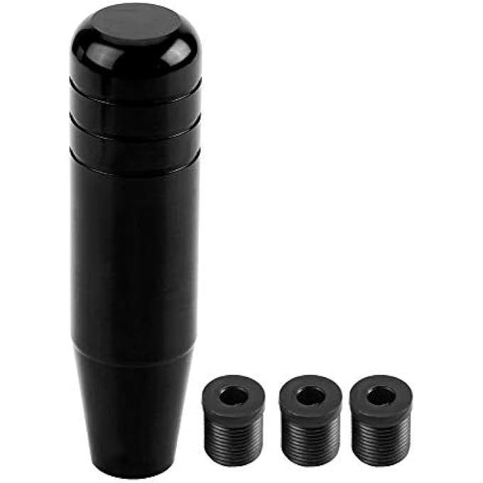 rayihni Metal automobile gear shift knob gear shift car shift head aluminum alloy gear shift knob shift knobblack - Image 4
