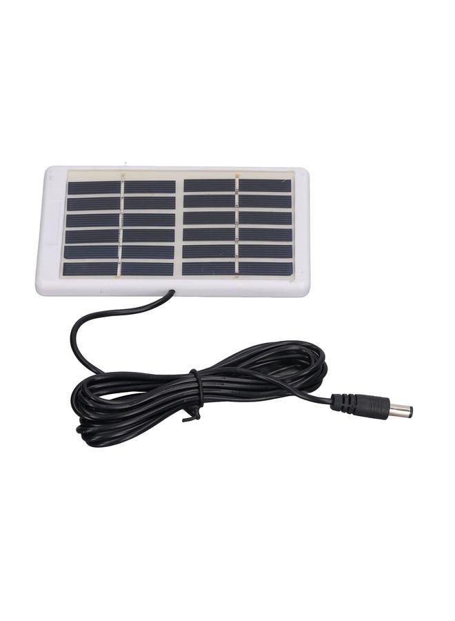 NIBEMINENT Solar Panel 1.2W 6V 9V Lightweight Portable Polysilicon Crystals DC Interface Solar Charger Panel for Water Pumps  - Image 4