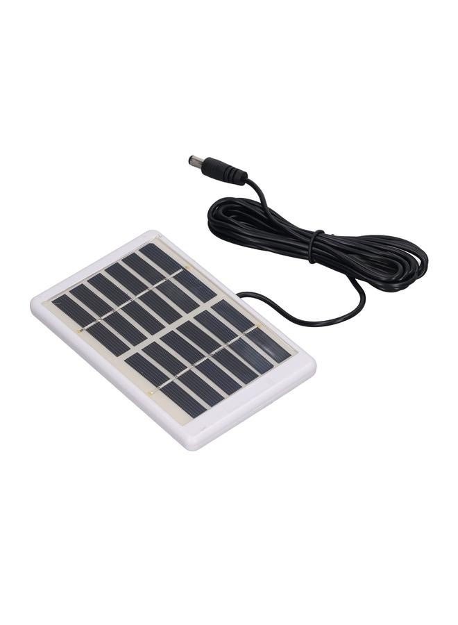 NIBEMINENT Solar Panel 1.2W 6V 9V Lightweight Portable Polysilicon Crystals DC Interface Solar Charger Panel for Water Pumps  - Image 2