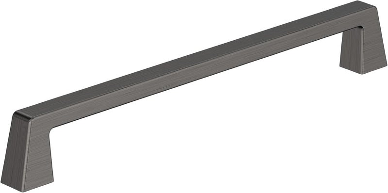 Amerock BP55282GM Gunmetal Cabinet Pull 8 inch 203 mm Center to Center Cabinet Handle Blackrock Drawer Pull Kitchen Cabinet Handle Furniture Hardware - Image 2