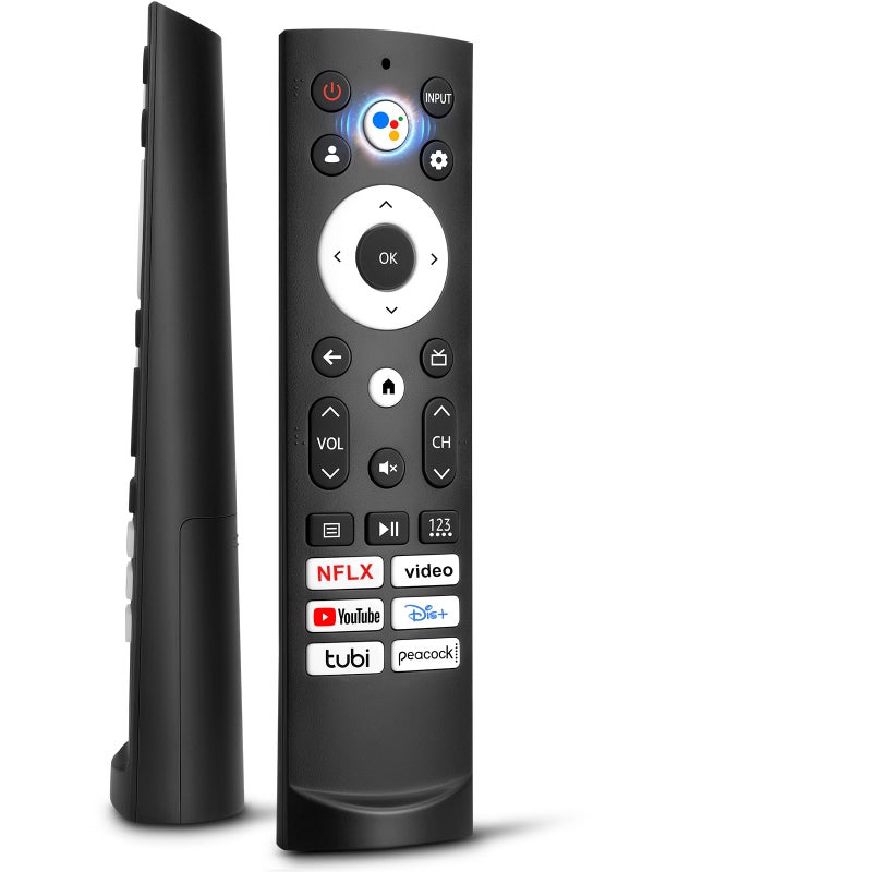 Angrox Voice Remote Control Replacement for Hisense Smart Google TVï¼ŒCompatible with Hisense QLED UHD Mini-LED ULED Google TVs - Image 1