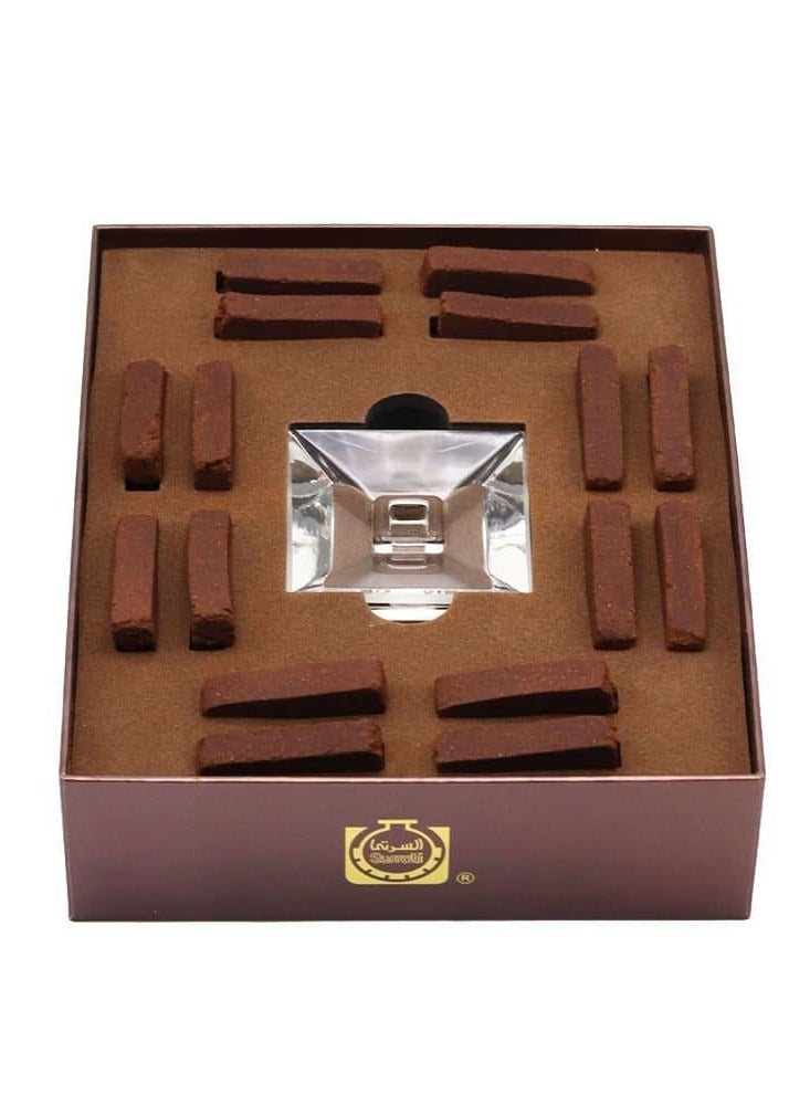 Surrati I Oud Smart Incense  16 Pieces  With Incense Burner - Image 3