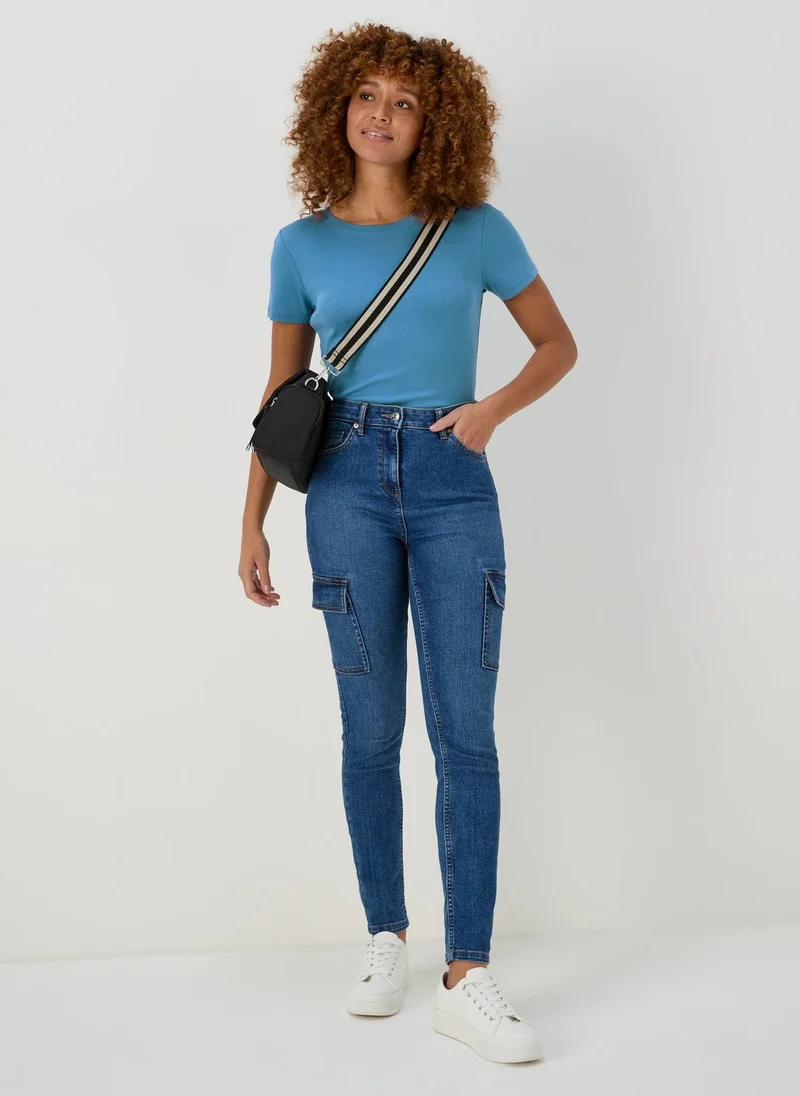 Matalan Blue Short Sleeve T-Shirt