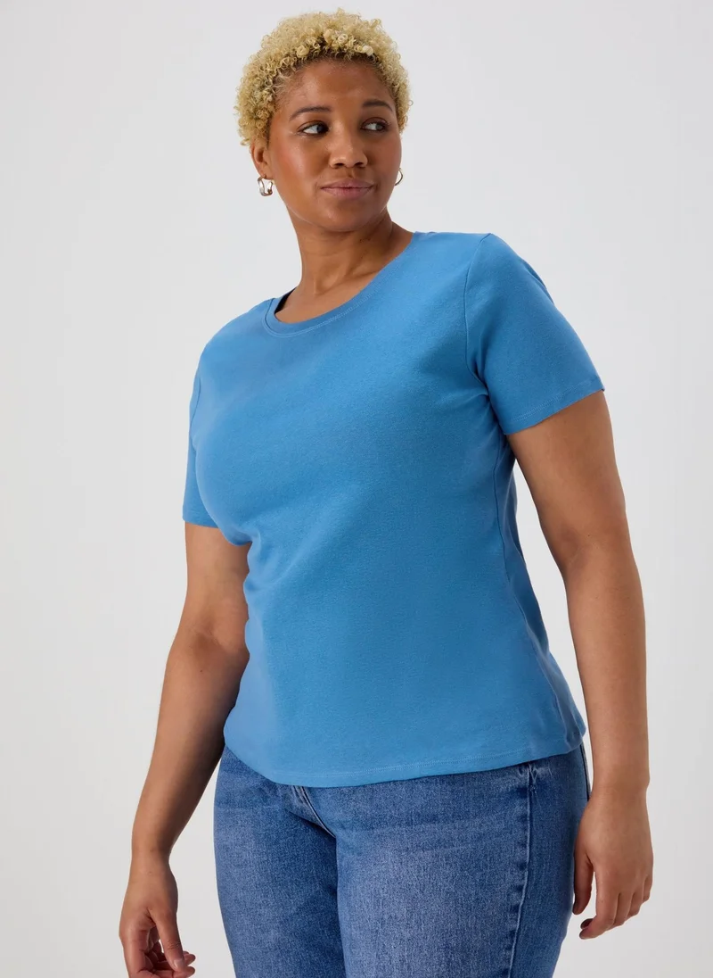 Matalan Blue Short Sleeve T-Shirt