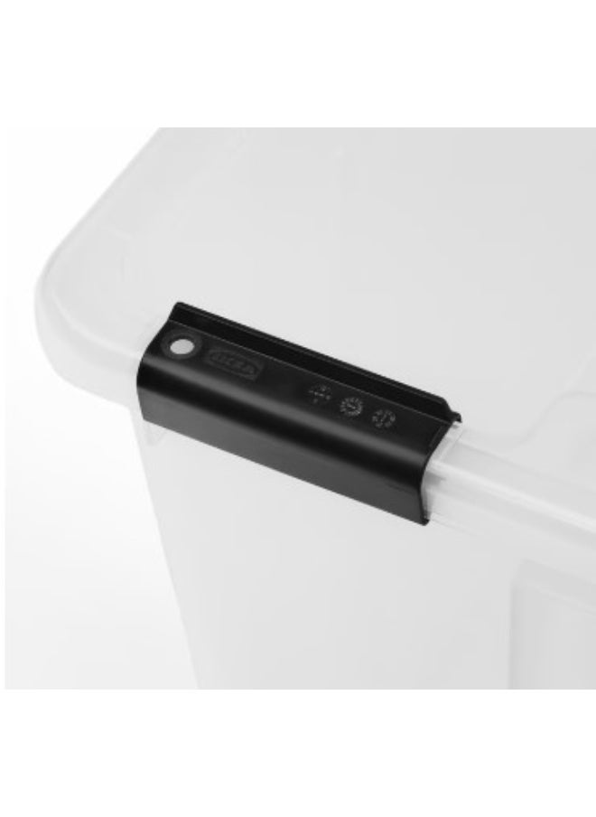 Clip lock for box 45/65 l, black