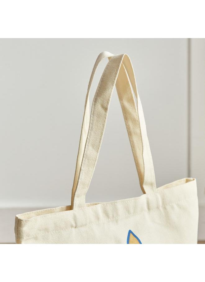 Sonic The Hedgehog Cotton Canvas Shopping Bag 34X39 Cm  - Image 3