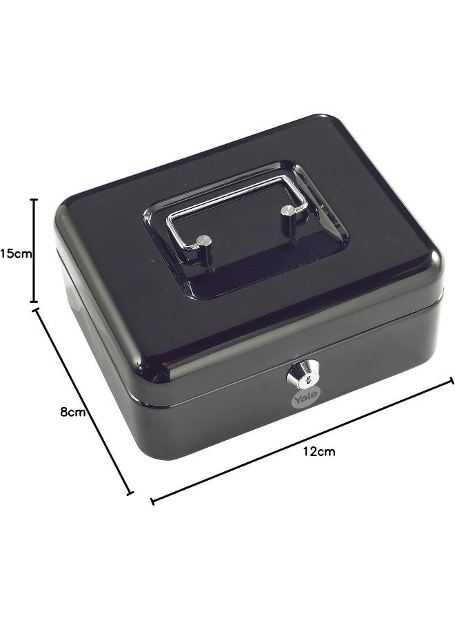 Yale Key Controlled Safe, Black, YCB/080/BB2, 1.0 liter, Not Water Resistant  - Image 5