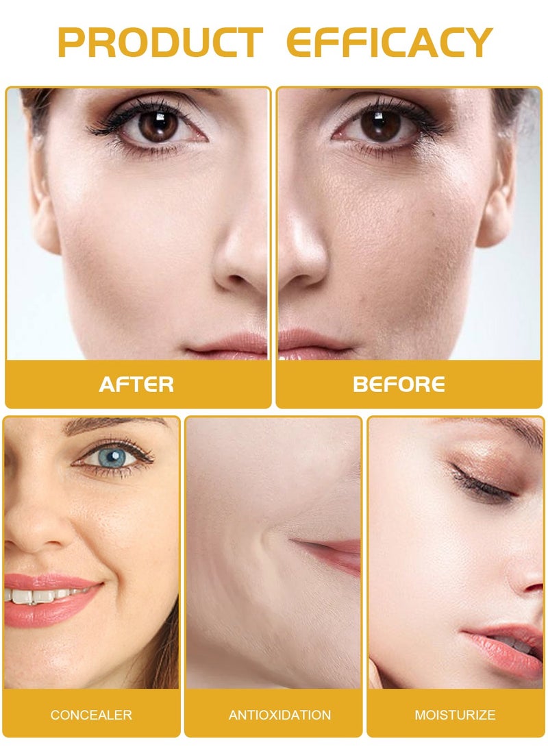 هويجي أقنعة تقشير الوجه، قناع الوجه الكركم المضاد للتجاعيد ومضاد للشيخوخة، تنظيف عميق للبشرة وتنقية حب الشباب، يقلل الخطوط الدقيقة والتجاعيد، قناع شد الوجه للعناية بالبشرة - Image 5