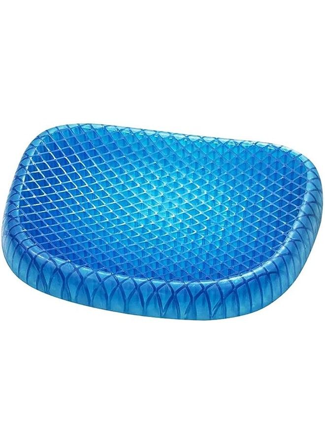 Generic Goodsworldwide Enhanced Version Breathable Honeycomb Design Seat Cushion With NonSlip Cover 