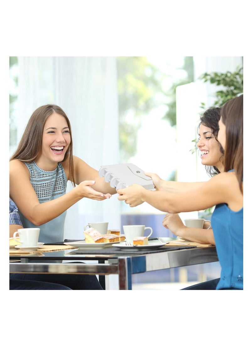 Captaintech Photocard Binder 3 Inch Kpop Binder Detachable Kpop Photocard Holder Book, Button Design Mini Photo Album Kpop Photocard Binder Album with 45 Pockets Fits 90 Photocards - Image 2