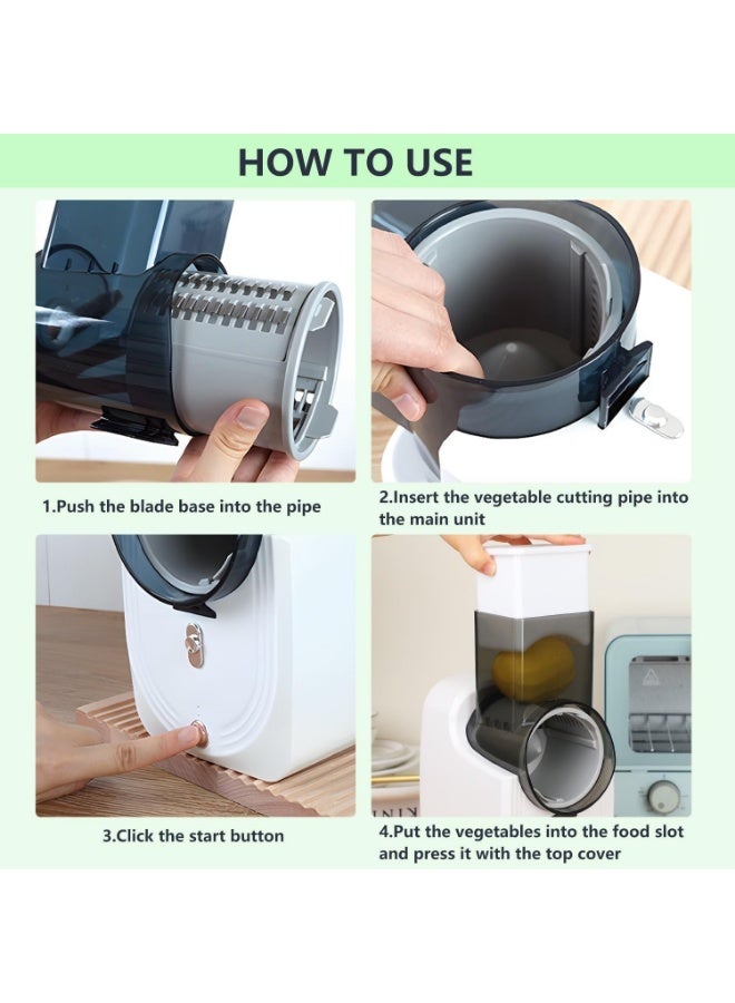 جديد الجبن الكهربائي شاشة, السلطة الكهربائية صانع, شاشة متعددة الوظائف, تلقائي الخضروات شاشة شريحة, المهنية متعددة مخروطية شفرة, الفولاذ المقاوم للصدأ - Image 5