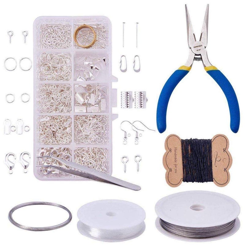 DIY Crafts DIY Crafts Design # No 2, Jewelry Making Kit, Jewelry Making Kit Jewelry Findings Starter Kit Jewelry Beading Making and Repair Tools Kit Jewelry Findings Accessori(Design # No 2, Jewelry Making Kit)