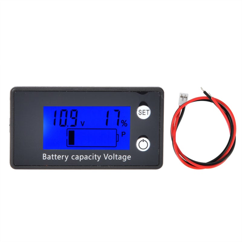 SUPNOVA DC 10V-100V Digital Voltmeter LCD Display Two-Wire Measurement - Smart Chip Fine Adjustment Real-Time Monitoring for Electronic Devices - Image 1