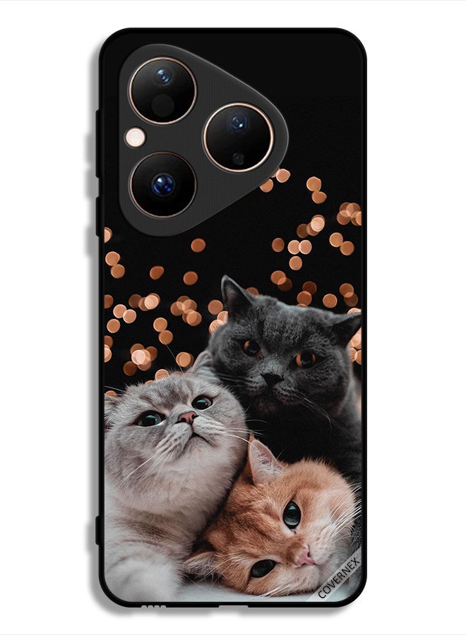 Covernex Huawei Pura 80 Protective Case Cover Kittens - Image 1
