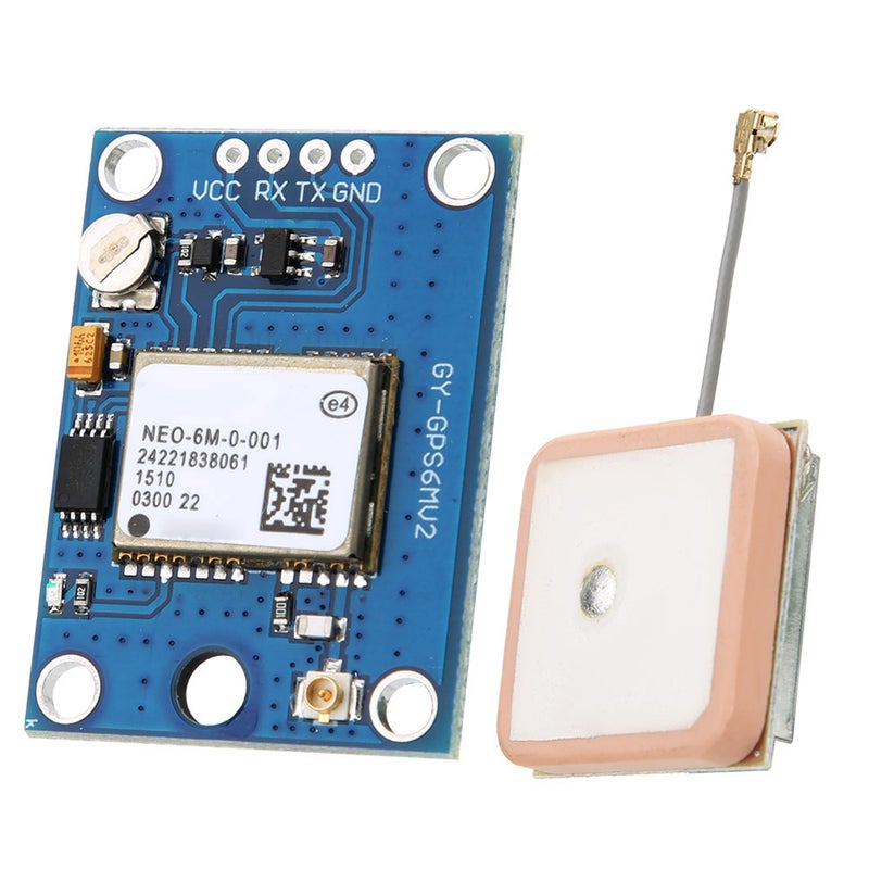 GPS Module NEO-6M: Ceramic Antenna For Superior Signal Strength - Data Backup Battery For Configuration Storage LED Indicator For User Convenience Flight Control For Drone And Aircraft Flight Systems - Image 5