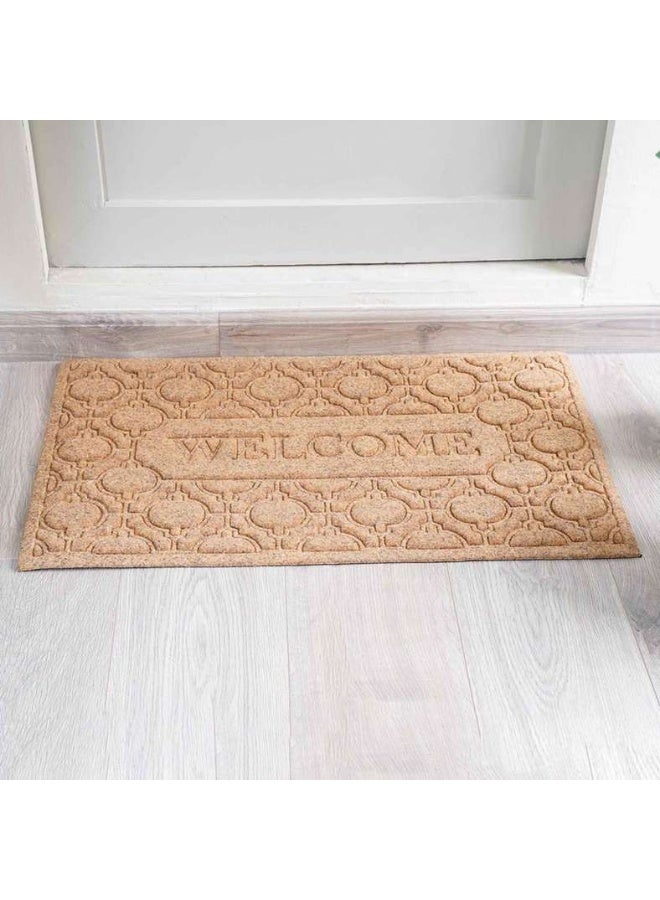Pan Home Bruno Welcome Door Mat 45x75Cm-Natural - Image 1