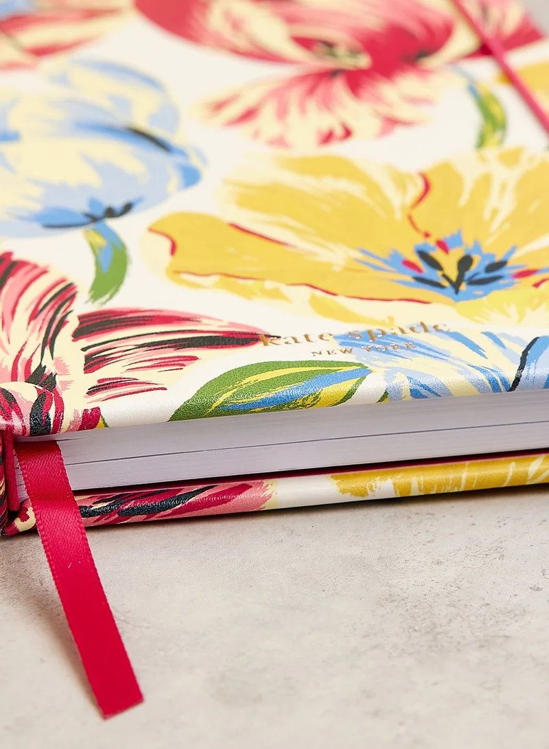 Kate Spade Take Note Large Notebook, Painted Tulips