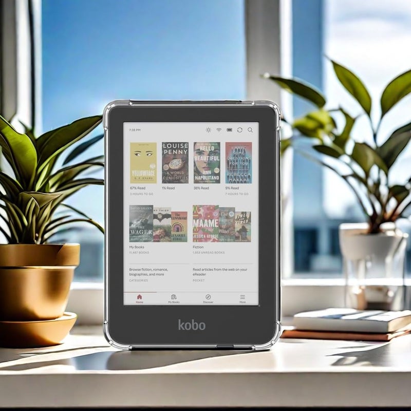 زكول Zcooooool Case for Kobo Clara Colour/BW / 2E eReader 6 inch Reinforced Corners Cover/Libra Case - Image 4