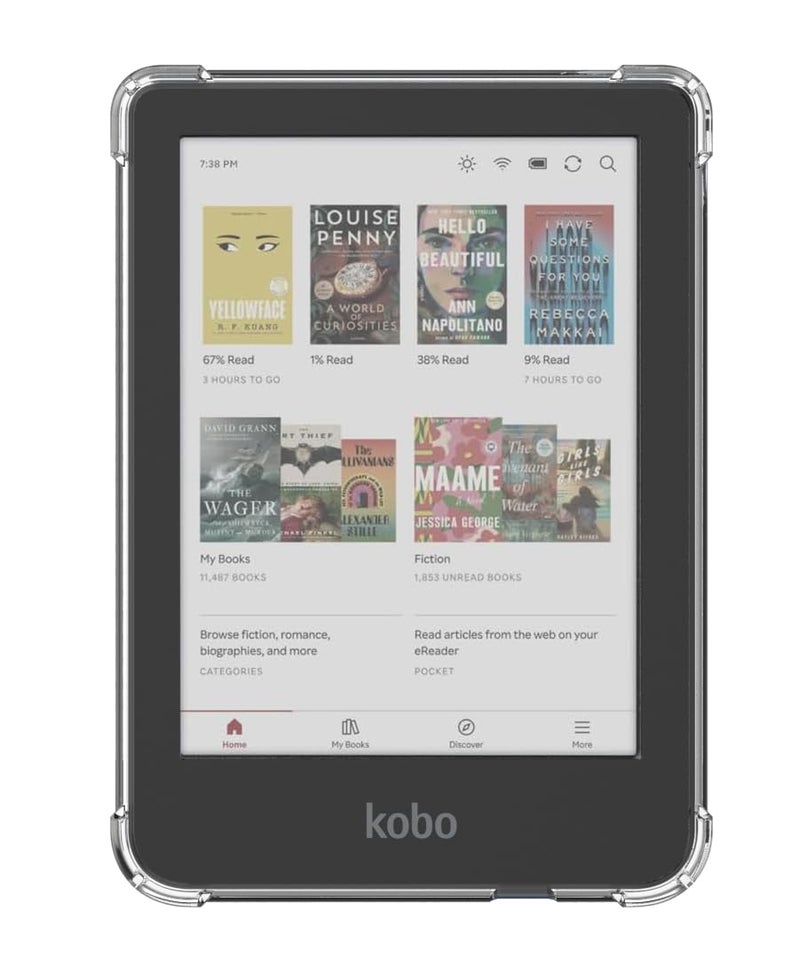 زكول Zcooooool Case for Kobo Clara Colour/BW / 2E eReader 6 inch Reinforced Corners Cover/Libra Case - Image 1