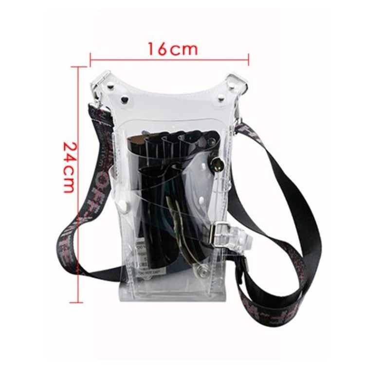 New Creative Hairdresser Tools Crossbody Bag Hairdressing Electric Clipper Knife Comb Storage Bag Special Waist Bag YQ-439 - Image 2