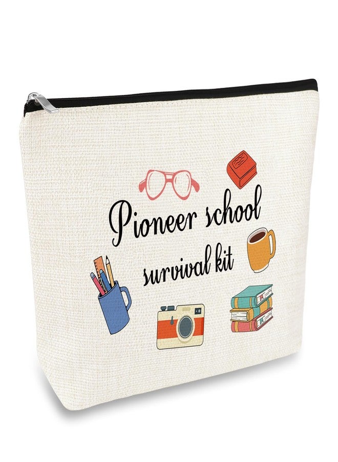 حقيبة مكياج هدية من بايونير جيه دبليو، حقيبة مستحضرات تجميل للرواد، هدية للنساء الرائدات، هدايا من خدمة جيه دبليو، حقيبة مستحضرات تجميل بايونير لايف، حقيبة أدوات تجميل للسفر، هدية عيد الميلاد أو عيد الميلاد - Image 1