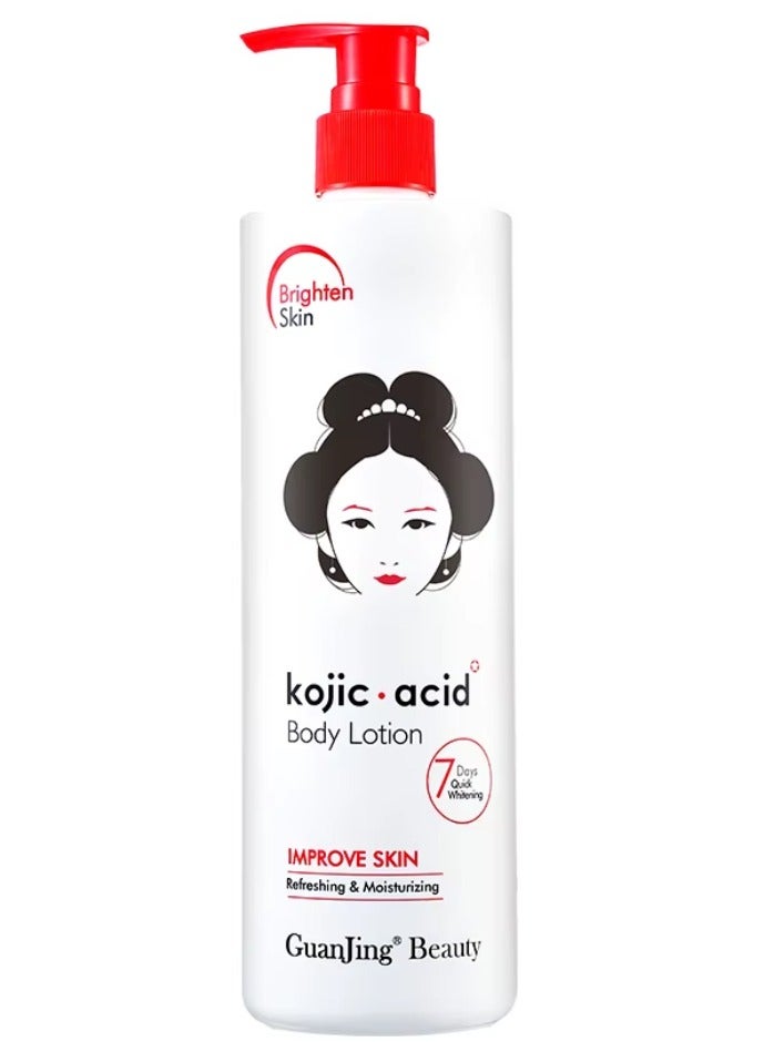 Kojic Acid Body Lotion Improve Skin Refreshing & Moisturizing 480g - Image 1