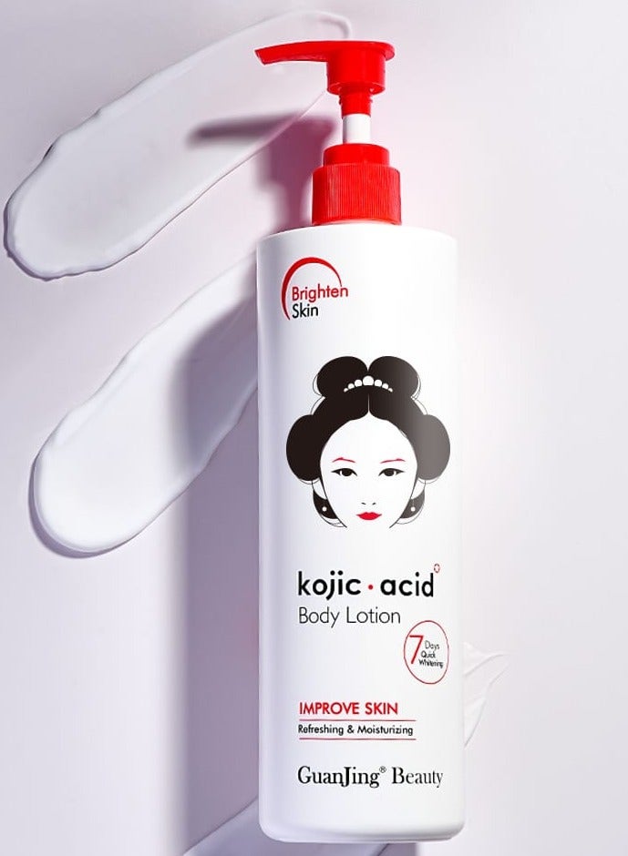 Kojic Acid Body Lotion Improve Skin Refreshing & Moisturizing 480g - Image 5