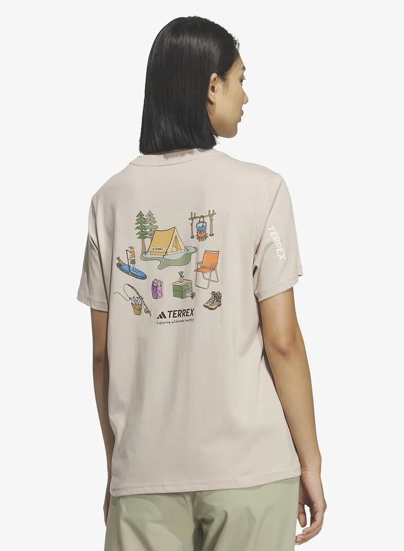 Adidas Xploric Polygiene Graphic T-Shirt