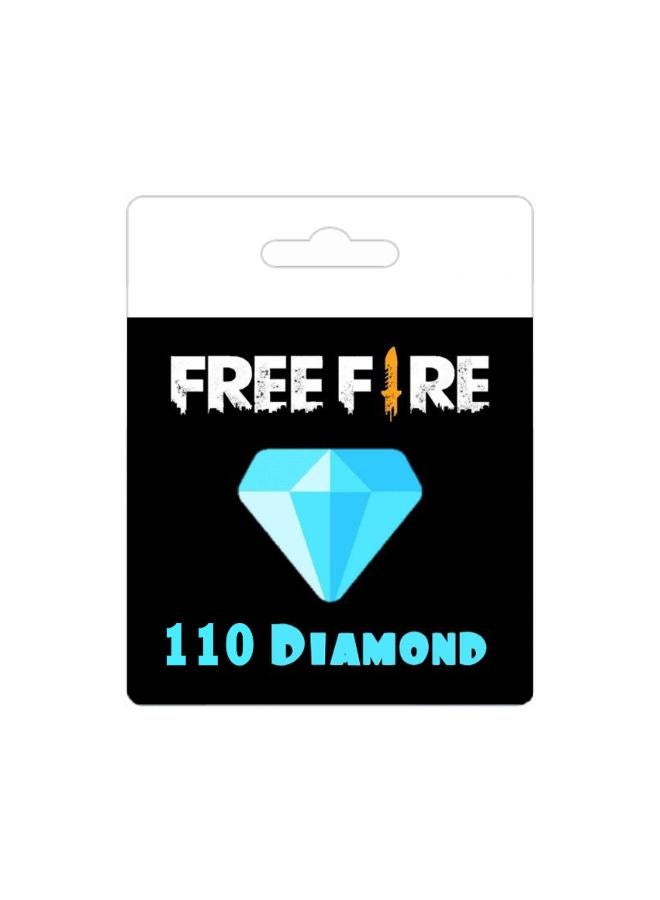 Free Fire Gift Card – 110 Diamonds