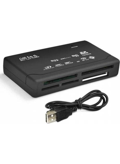 Molix - MX-550 Multi Card Reader All In 1 Cf Micro Sd Sd Mini Sd Sd Hc Card Reader - Image 1