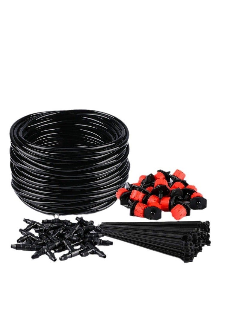 LOULUEN خرطوم ري مائي 5/10/20/30/40/50 متر 4/7 مم نظام ري بالتنقيط