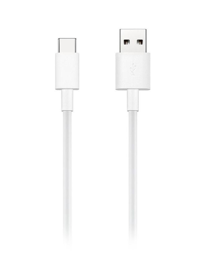 USB Type-C Data Sync And Charging Cable White
