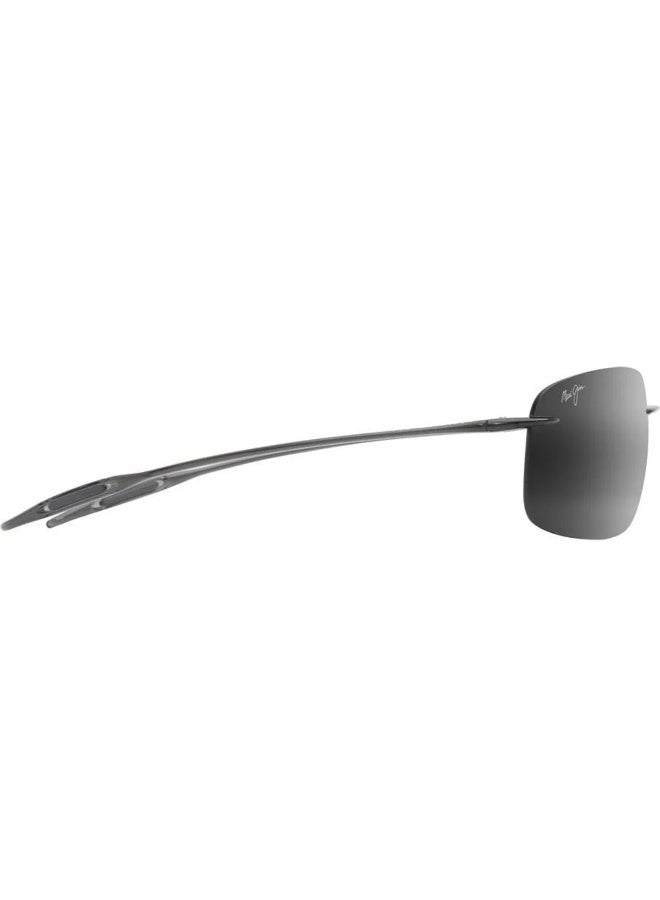MAUI JIM Breakwall 422 14 Men's Rimless Rectangular Polarized Sunglasses - Image 3