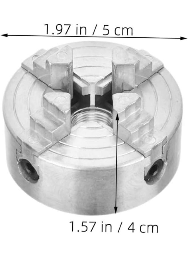 مخرطة صغيرة ظرف 4 فك 80 ملم أداة تثبيت دقيقة لمشاريع تشغيل المعادن والأخشاب - Image 3