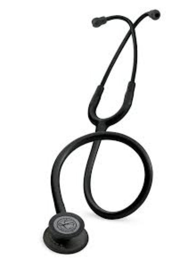 ثري أم ليتمان سماعة مراقبة 3M Littmann 5803 Classic III، مقاس 27 بوصة، لون أسود - Image 2