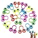 Aruytps 100 PCS Eye Finger Puppets Toys Set Wiggly Eyeball Finger Puppet Eye On Rings for Kids Party Favors for Boys Girls - Image 4