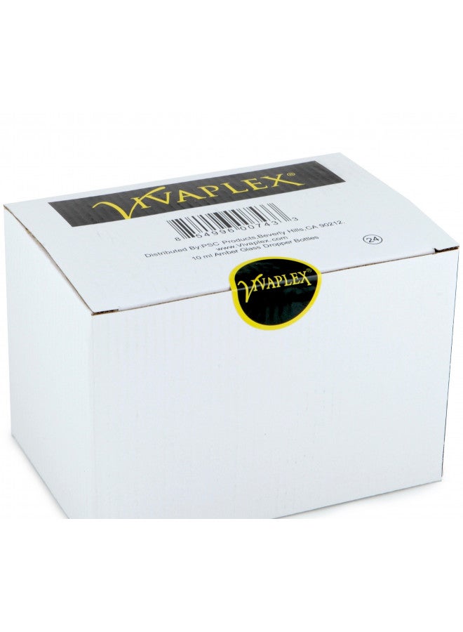 Vivaplex فيفابلكس، 24، زجاجات شفافة سعة 10 مل (1/3 أونصة) مع أغطية - Image 2