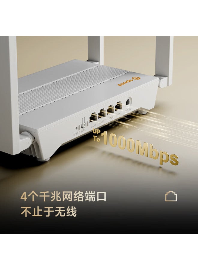 U-speed Wifi6 Ax3000 Gigabit Wireless Home Router With Hisilicon Chip, Dual-band 5g Wall-penetrating Mesh Whole-house Networking Kit, Built-in Signal Amplifier For Coverage Enhancement - Image 5