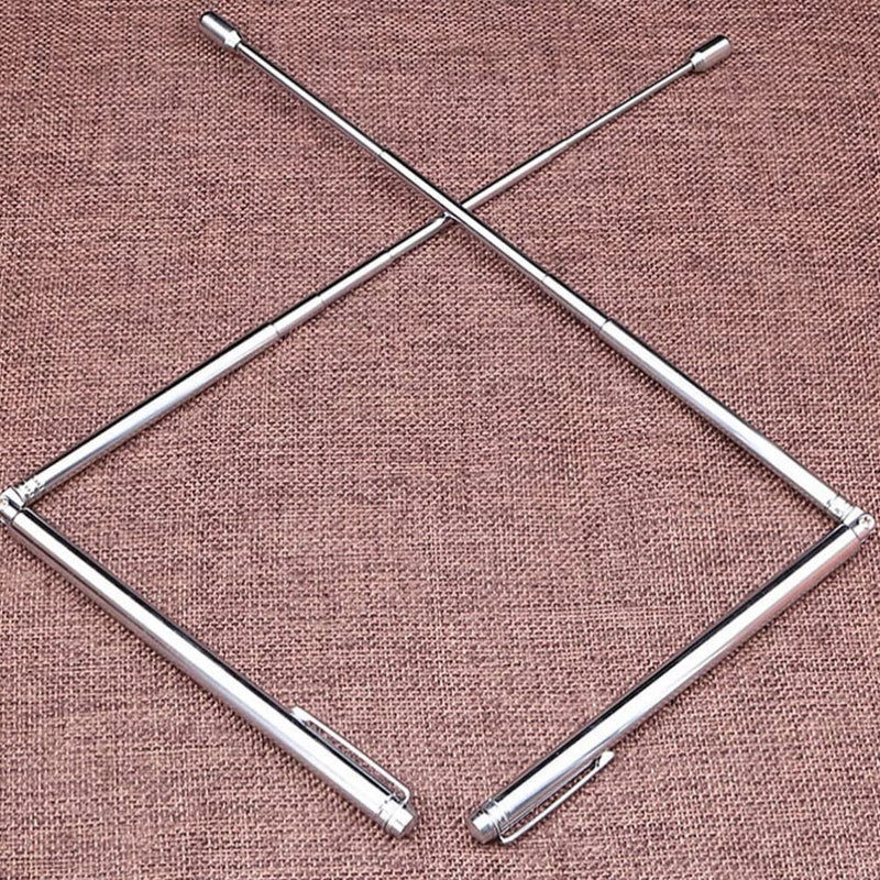 Stainless Steel Dowsing Rods 2 Pack for Water and Metal Detection Outdoor Divining Tools - Image 3