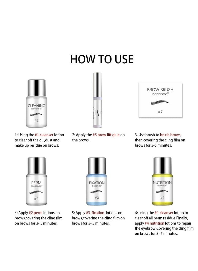 ibcccndc - Eyebrow Lamination Kit For Professional Brow Lift Kit Eyebrows Lift Styling Kit Suitable for Salon & DIY In Home - Image 1