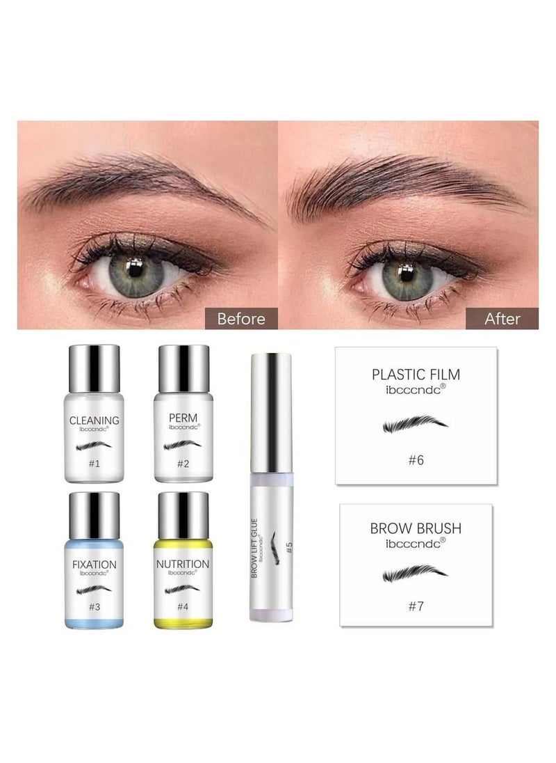 ibcccndc Eyebrow Lamination Kit For Professional Brow Lift Kit Eyebrows Lift Styling Kit Suitable for Salon & DIY In Home  - Image 5