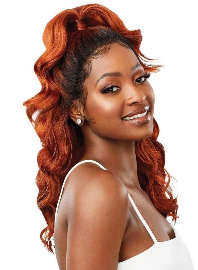 Outre Lace Front Wig Perfect Hair Line 13X4 Kira (Dr2/Cinnamon Wine) - Image 4