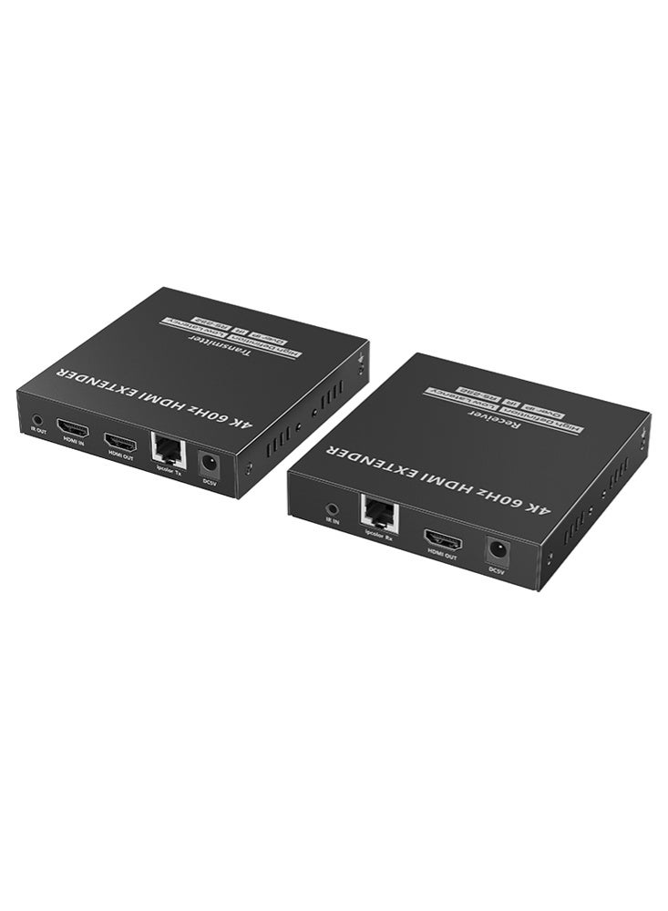 لينكينج موسع HDMI لمسافة 120 متر عبر الشبكة بدقة 4K@60Hz رقم LKV582 من Lenkeng - Image 1